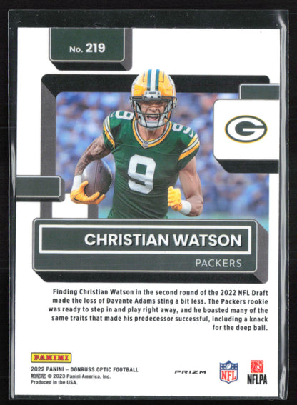 Christian Watson RC Pink Holo