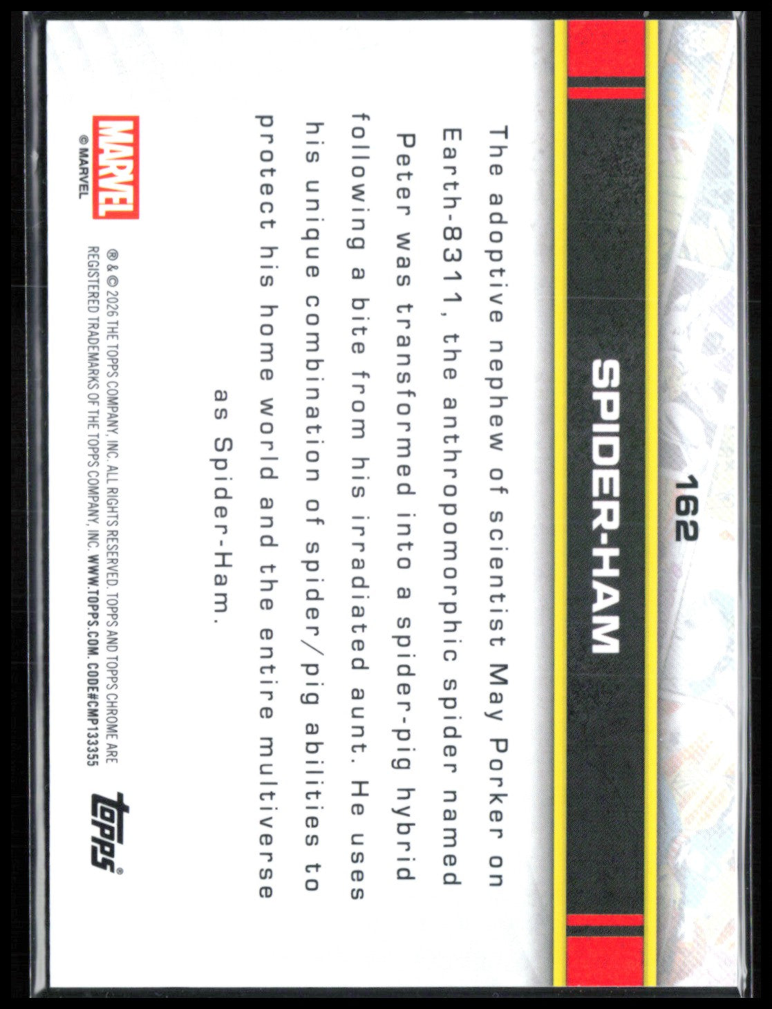 Spider-Ham 2026 Marvel Topps Chrome