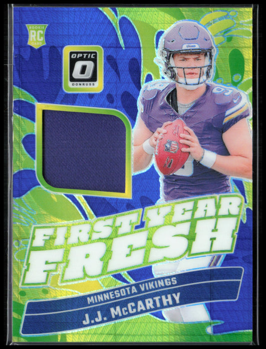 J.J. McCarthy RC Mem First Year Fresh