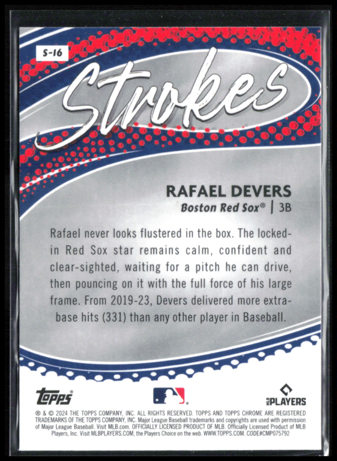 Rafael Devers Strokes
