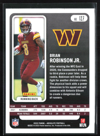 Brian Robinson Jr. RC