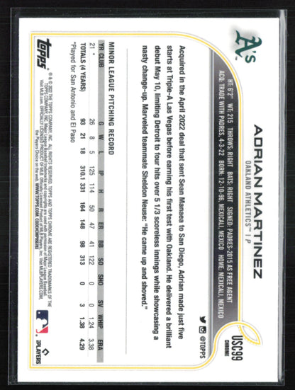Adrian Martinez RC Purple Refractor