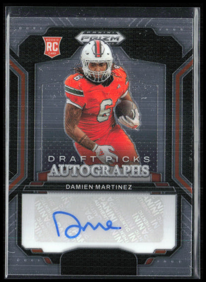 Damien Martinez RC Auto Draft Picks