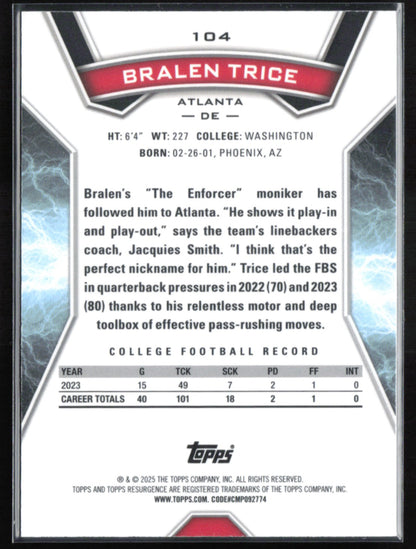 Bralen Trice RC /399