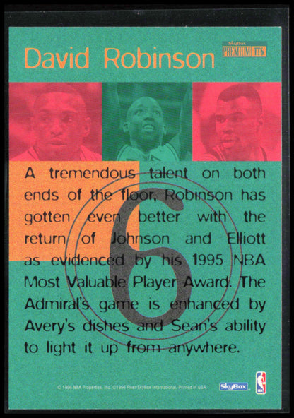 David Robinson Triple Threats