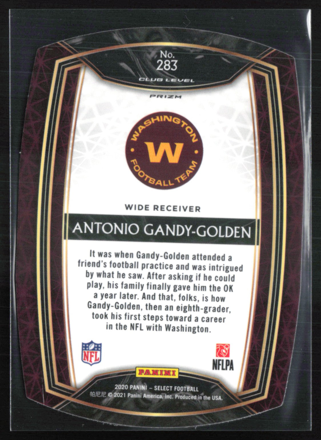 Antonio Gandy-Golden RC Red Die-Cut