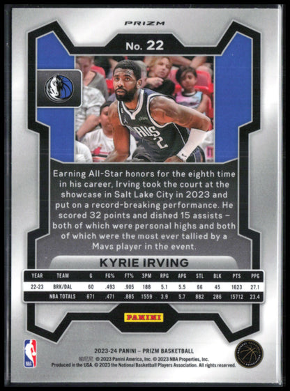 Kyrie Irving Silver Prizm
