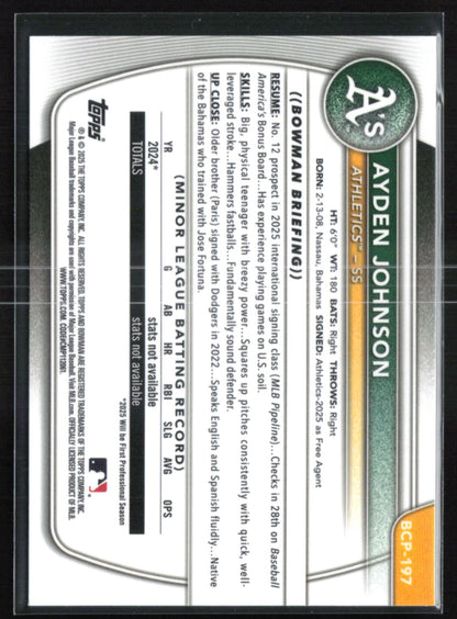 Ayden Johnson 1st Bowman