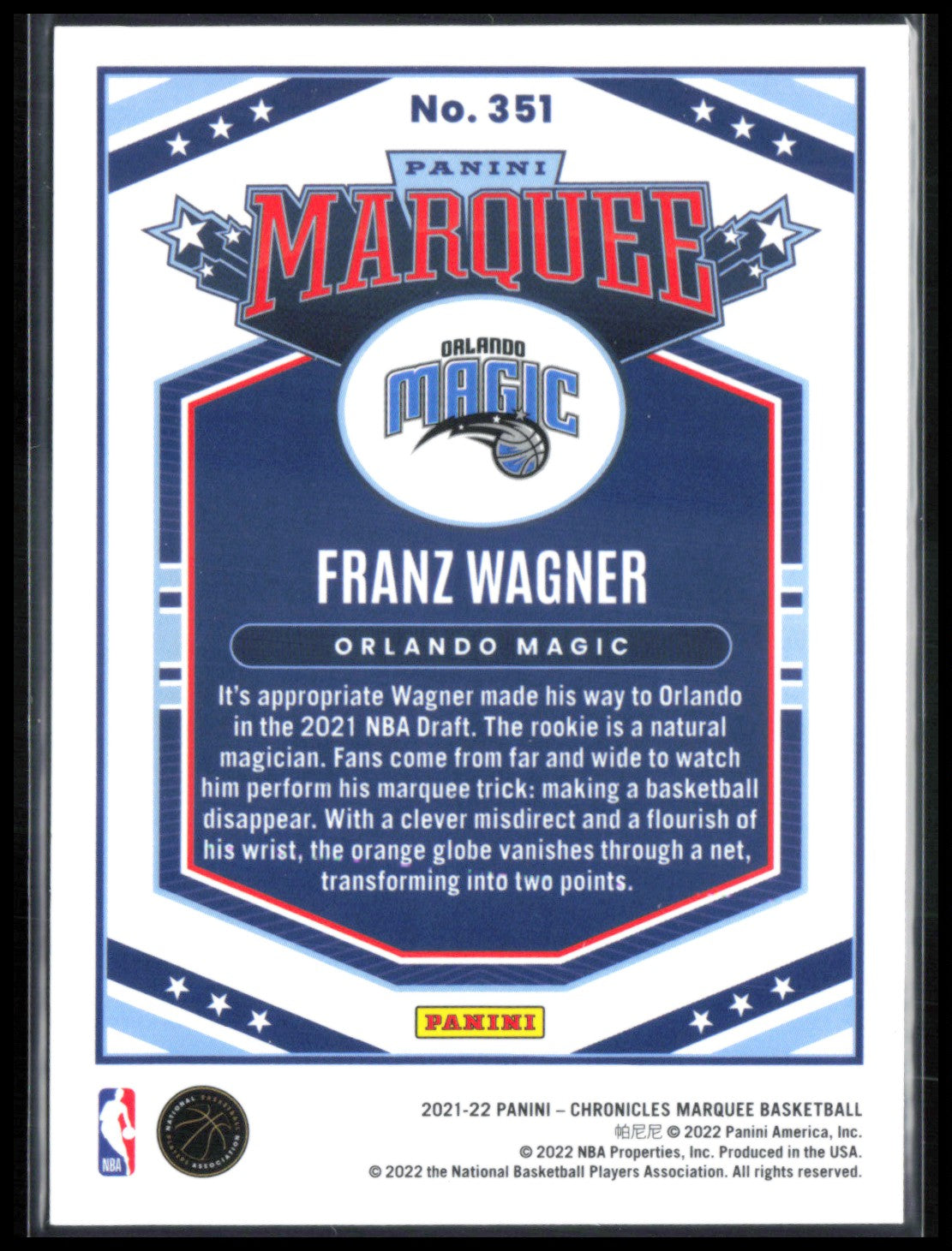 Franz Wagner RC Pink