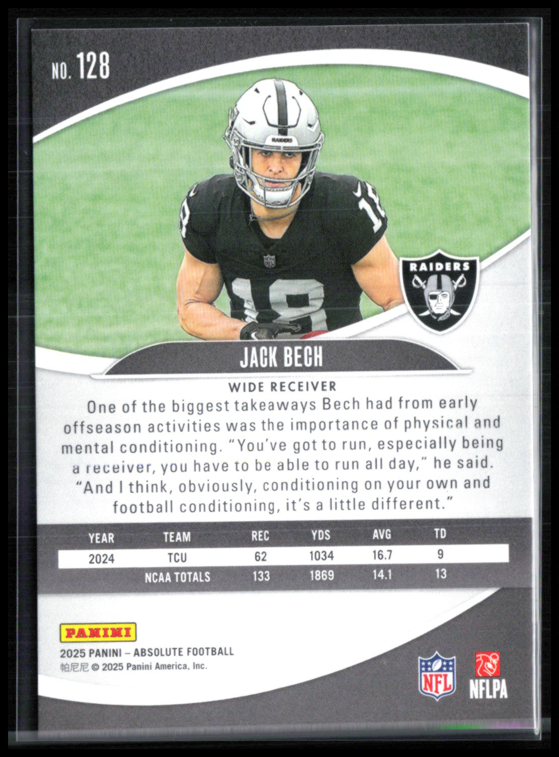 Jack Bech RC /825 2025 Absolute