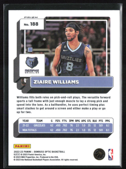 Ziaire Williams Green Flash