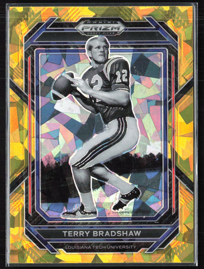 Terry Bradshaw Yellow Cracked Ice