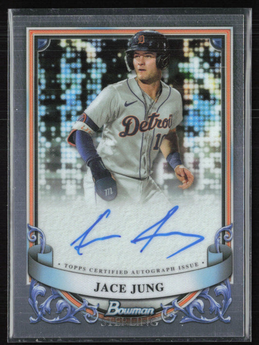Jace Jung Auto 2024 Bowman Sterling