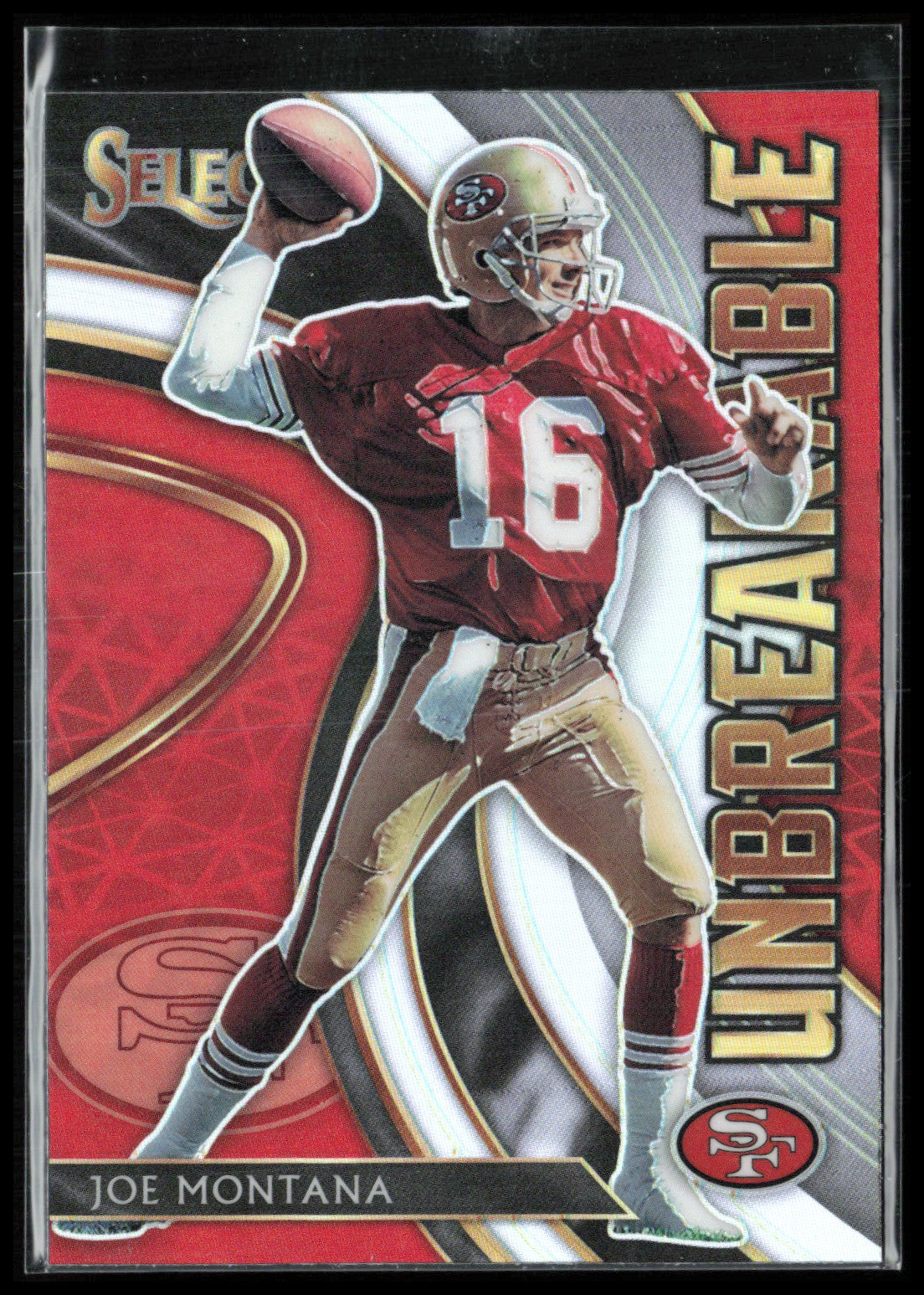 Joe Montana Holo Unbreakable