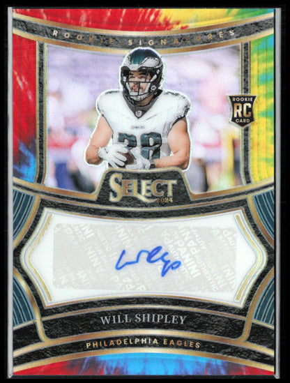 Will Shipley RC Auto Tie-Dye /25 2024 Select