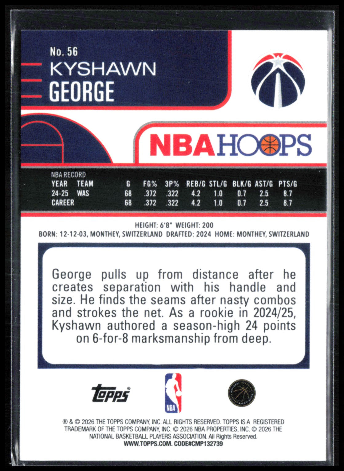 Kyshawn George /299