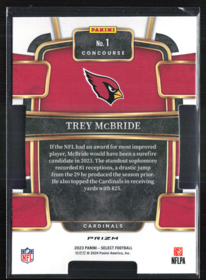 Trey McBride Red Yellow Die-Cut