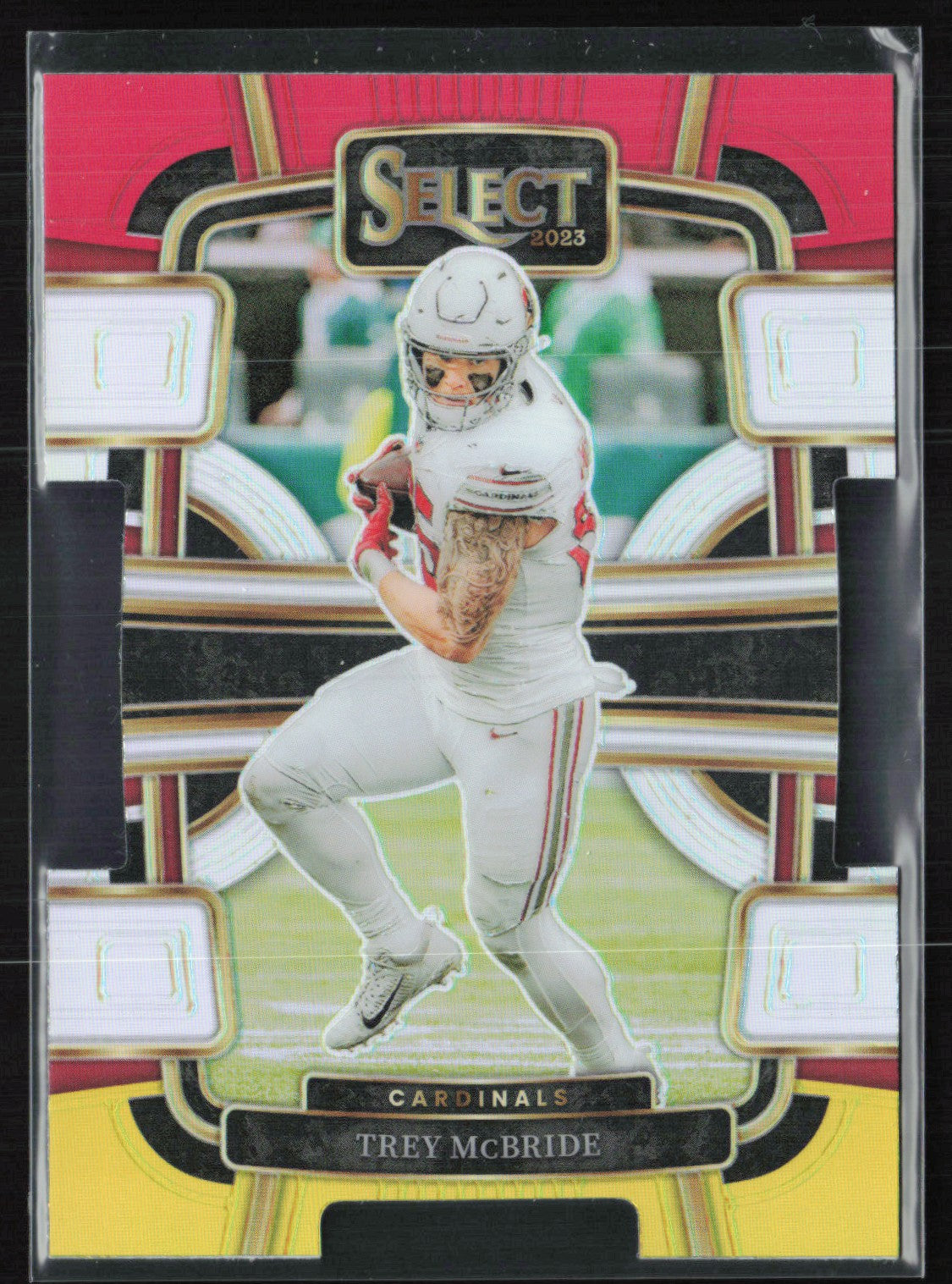 Trey McBride Red Yellow Die-Cut