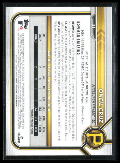 Oneil Cruz RC