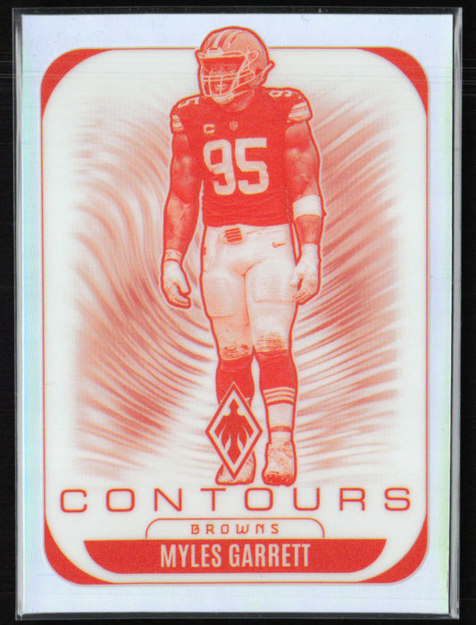 Myles Garrett Contours