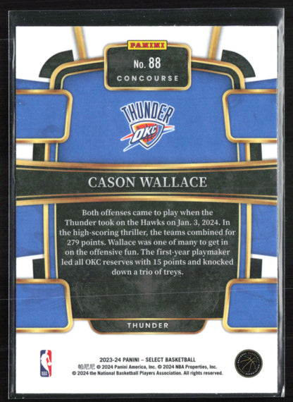 Cason Wallace RC