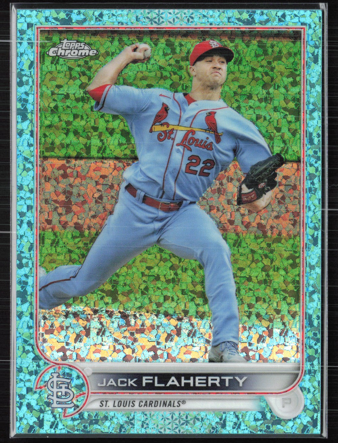 Jack Flaherty Aqua Mini Diamond /199