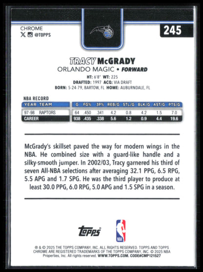 Tracy Mcgrady RWB