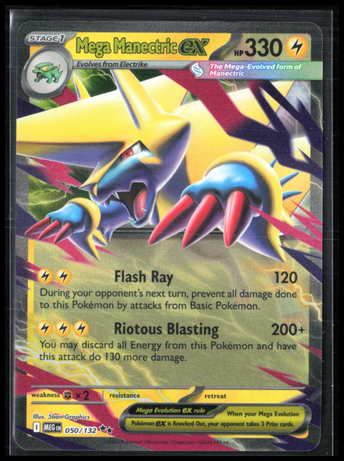 Mega Manectric ex - 050/132