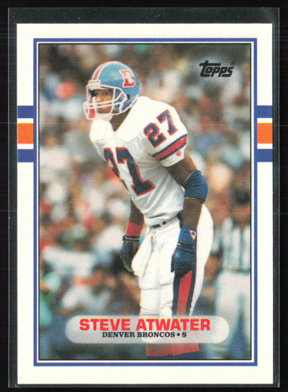 Steve Atwater 1989 Topps Traded