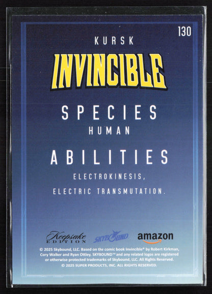 Kursk Keepsake Edition Invincible 2025 Skybound