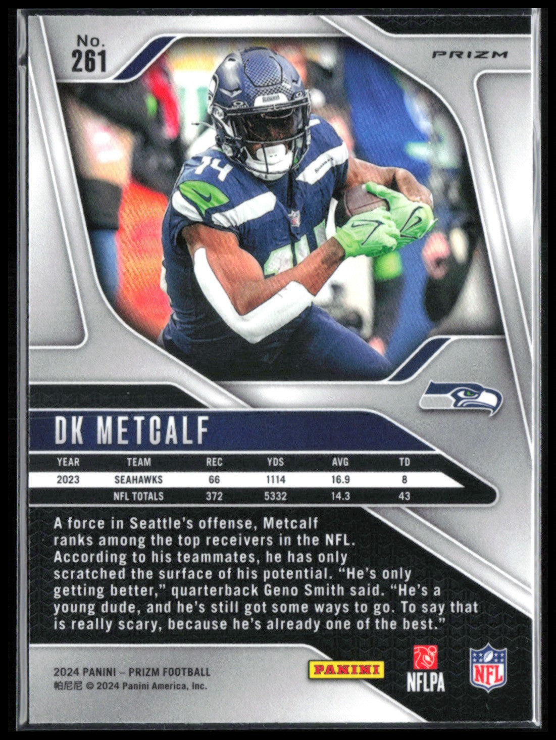 DK Metcalf Green Wave