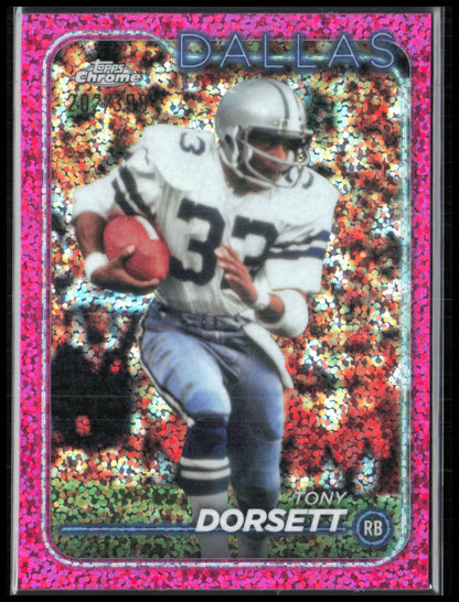Tony Dorsett Pink Mini Diamond /399