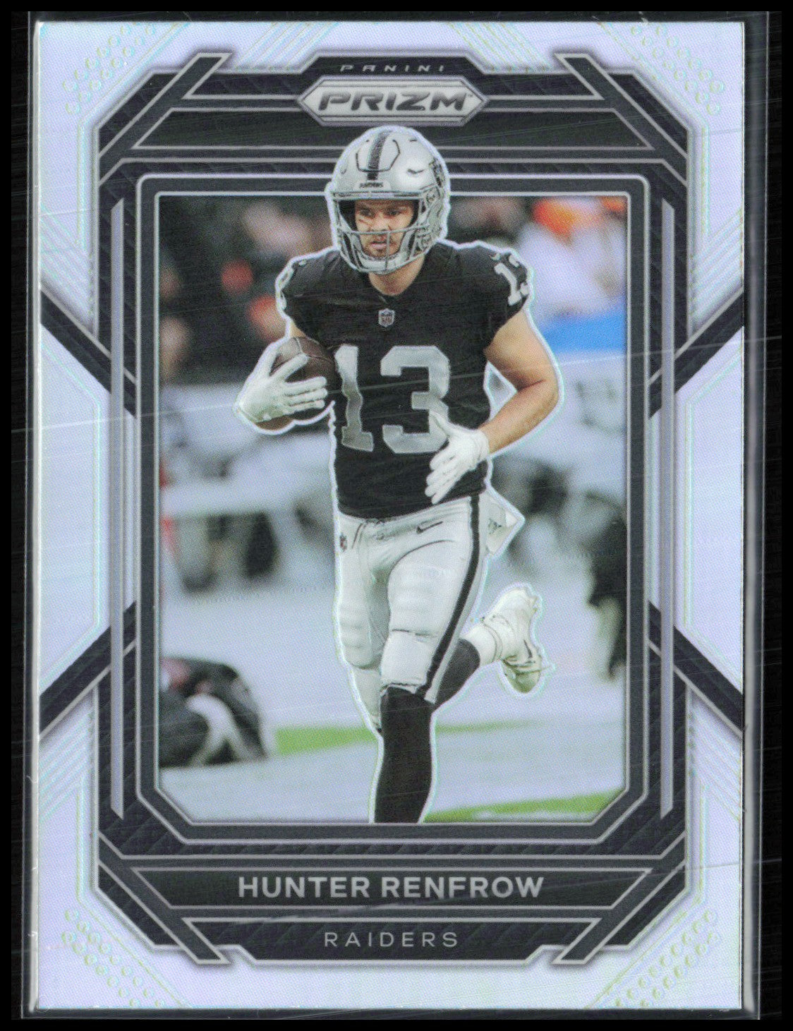 Hunter Renfrow Silver Prizm