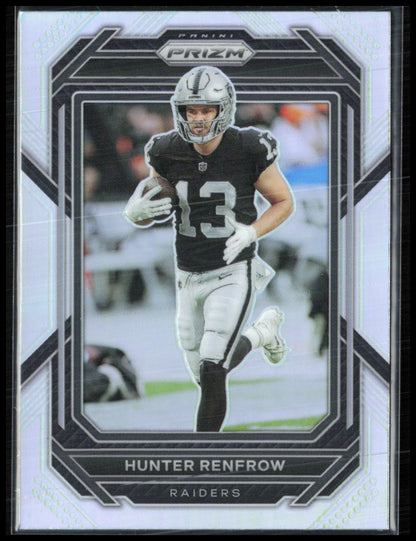 Hunter Renfrow Silver Prizm