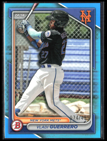 Vladi Guerrero Light Blue /499 Prospect