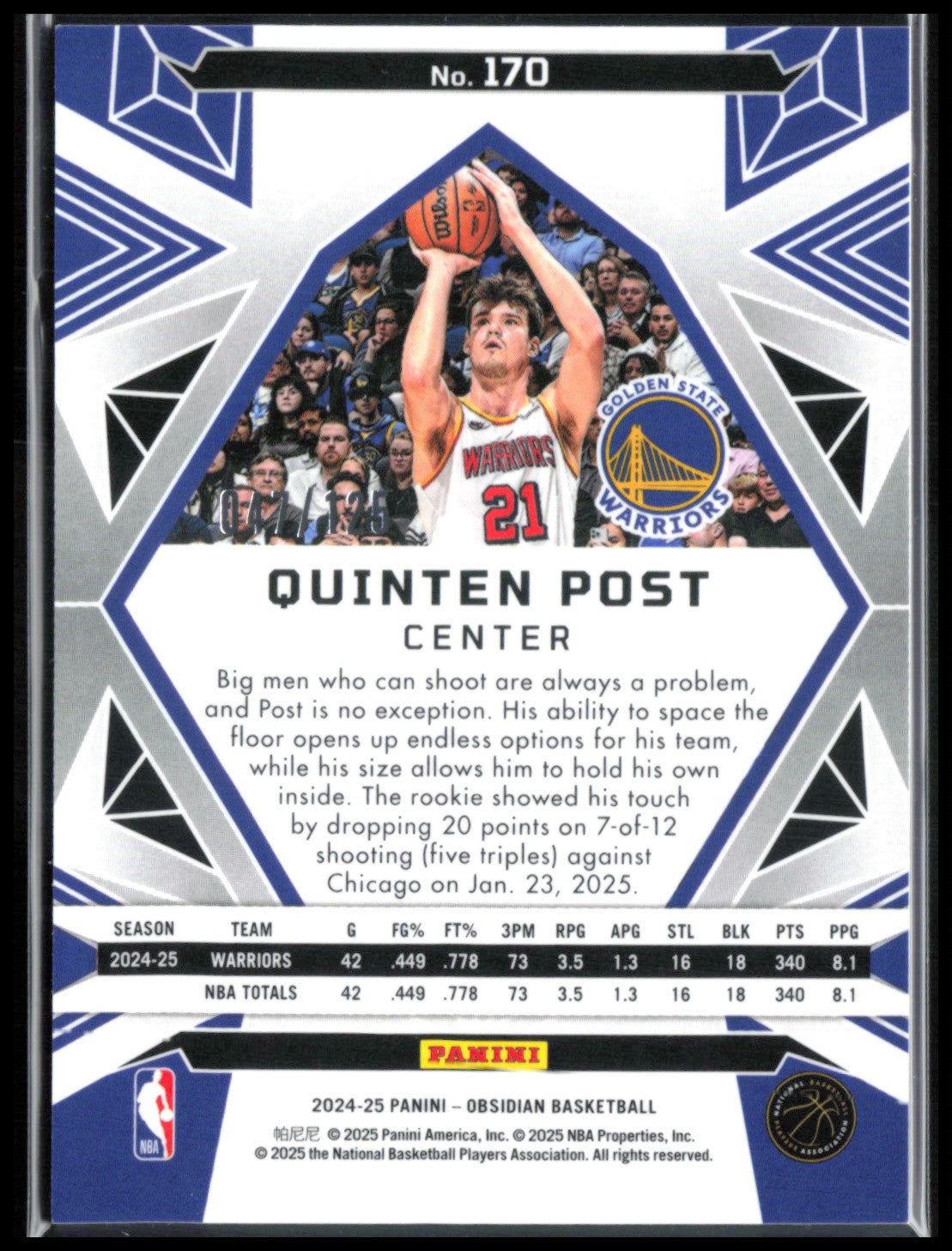 Quinten Post RC Orange Flood /125