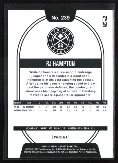 RJ Hampton RC Red /75