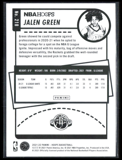 Jalen Green RC