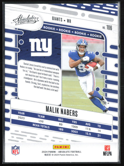 Malik Nabers RC