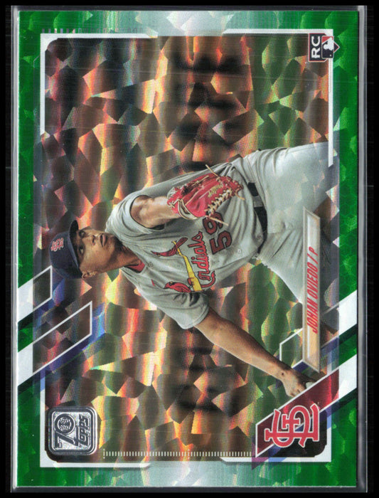 Johan Oviedo Green Crackle Foil /499