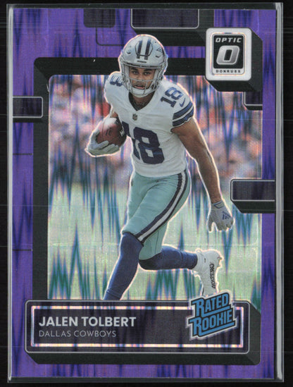 Jalen Tolbert RC Purple Shock
