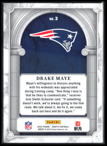 Drake Maye RC Z Marquee