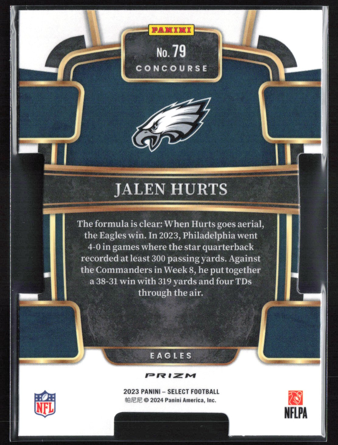 Jalen Hurts Black Red Concourse Level
