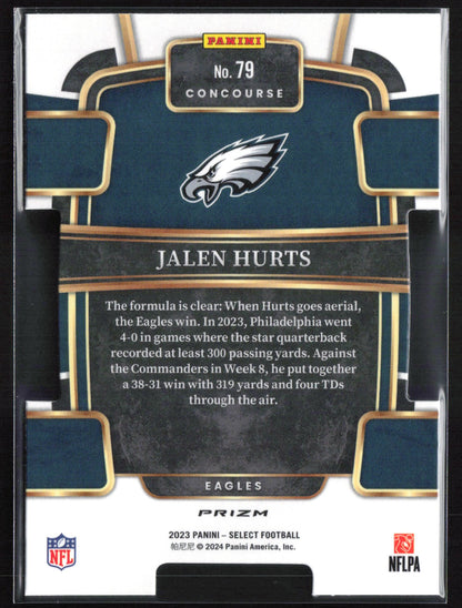 Jalen Hurts Black Red Concourse Level