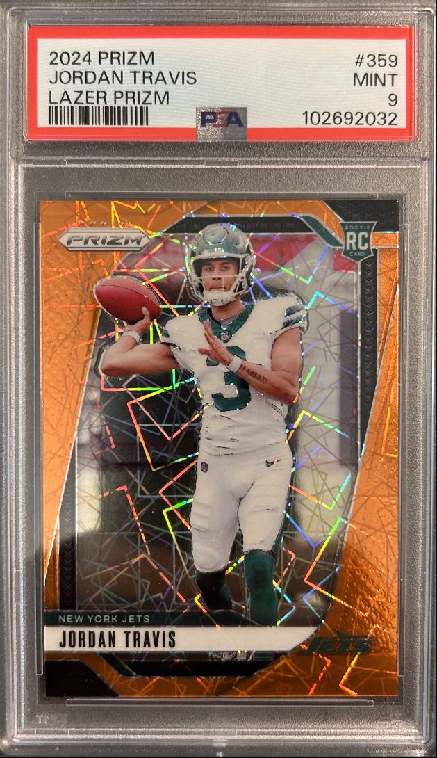 Jordan Travis RC Orange Lazer PSA 9