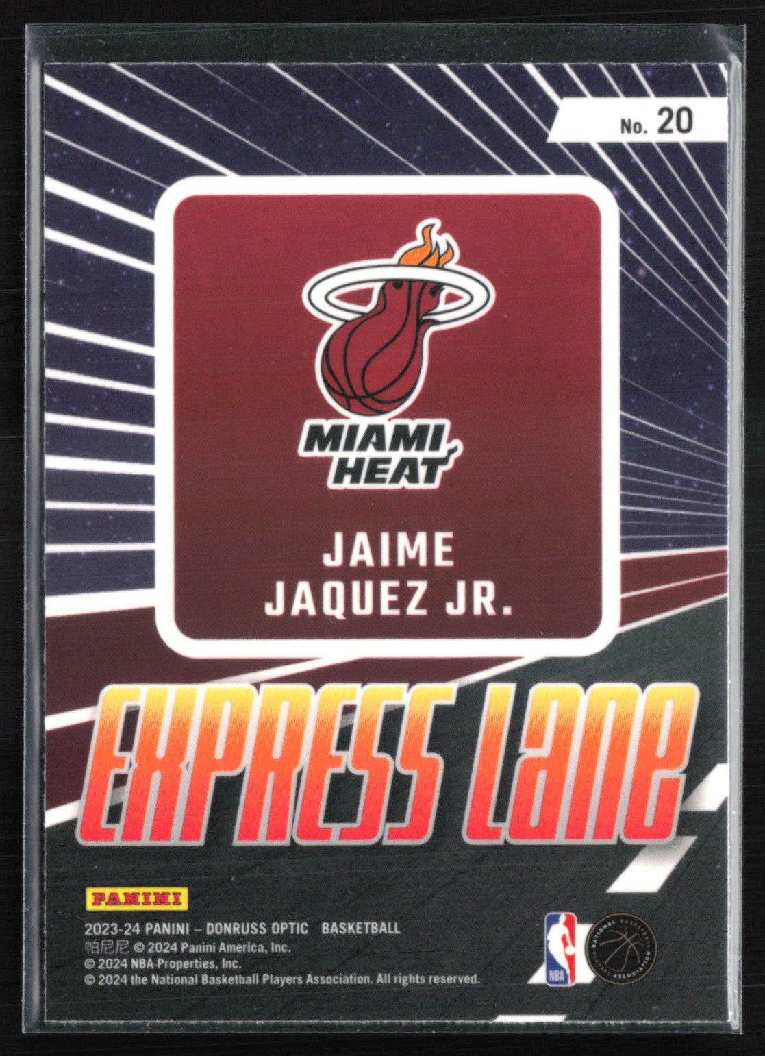 Jaime Jaquez Jr. RC Express Lane