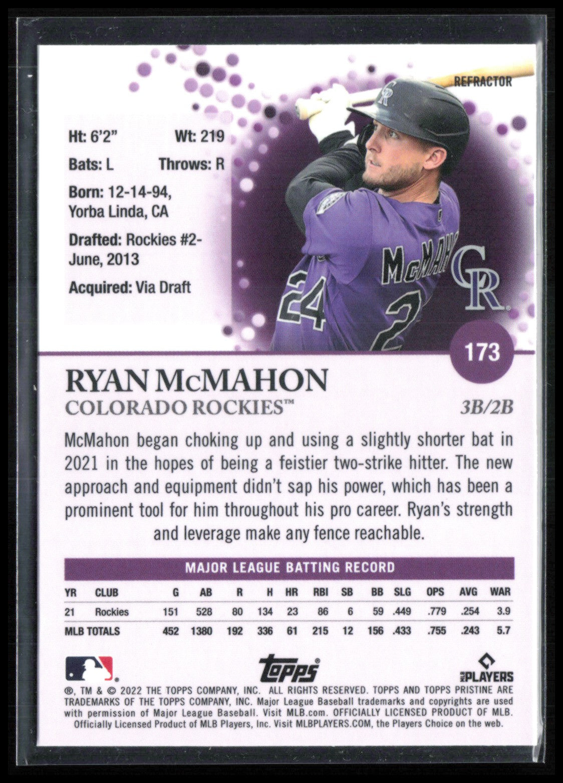 Ryan McMahon Refractor