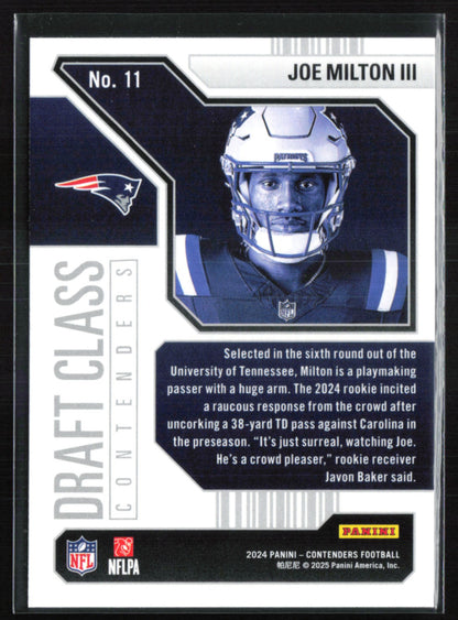 Joe Milton III RC