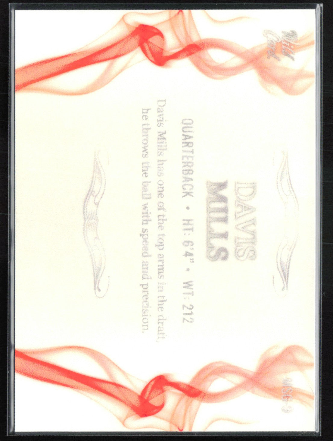 Davis Mills Wild Card Matte
