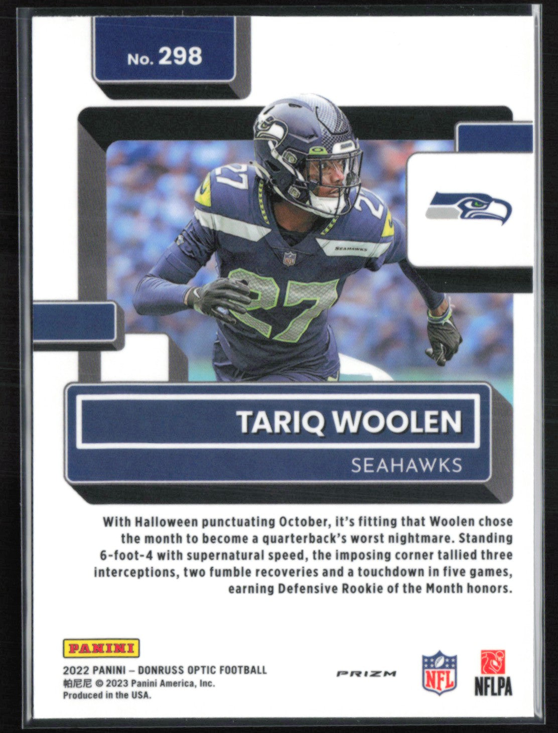 Tariq Woolen RC Purple Shock